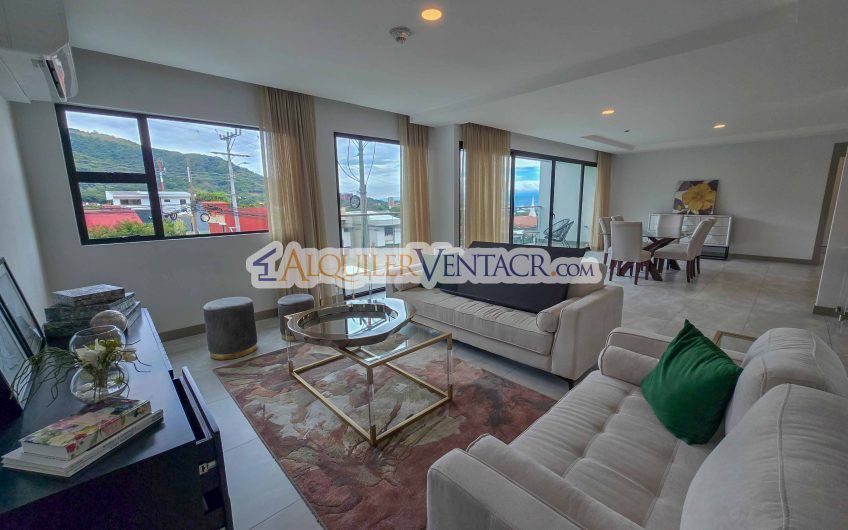 Para estrenar! Lujoso apartamento con vista en Escazú Centro
