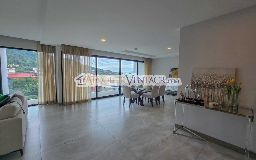 Para estrenar! Lujoso apartamento con vista en Escazú Centro
