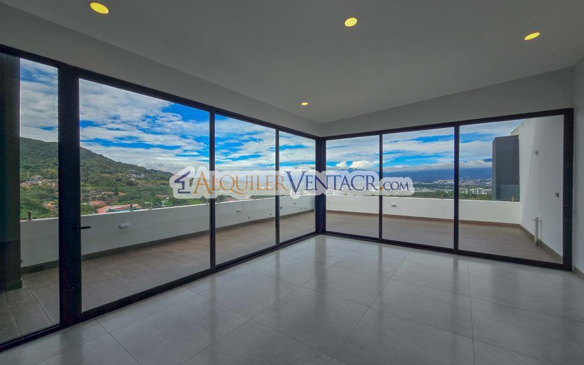 Para estrenar! Lujoso Penthouse con vistas en Escazú Centro