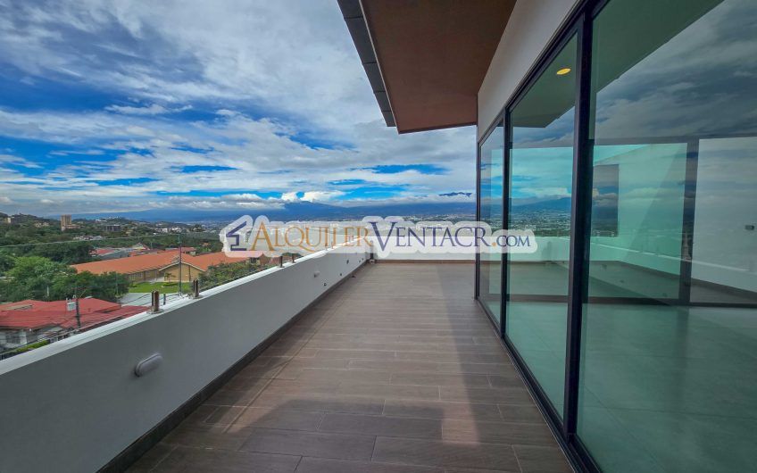 Para estrenar! Lujoso Penthouse con vistas en Escazú Centro