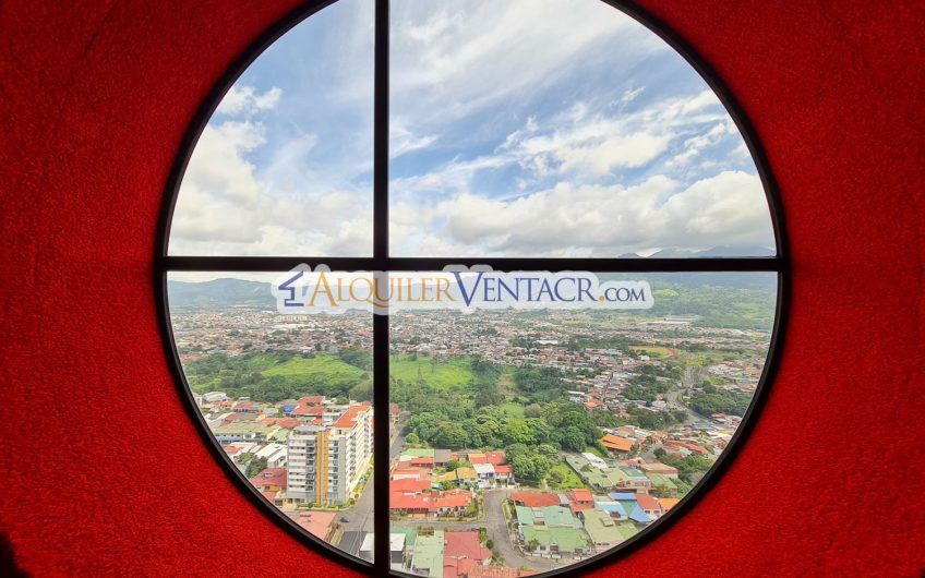 Torre Secrt Sabana! Apartamento amueblado de 2 habit. con vista