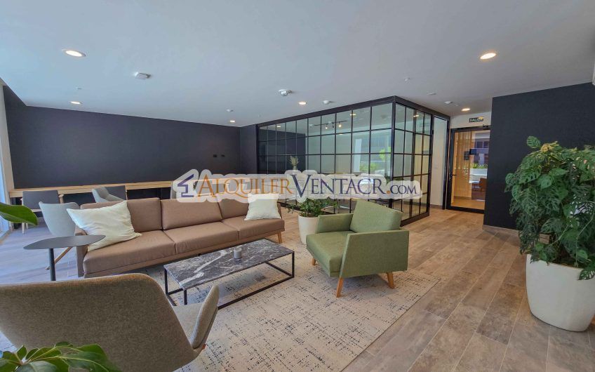 Avenida Escazú para estrenar! Apartamento con línea blanca y balcón