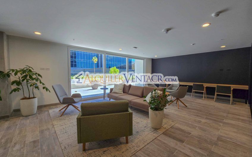 Avenida Escazú para estrenar! Apartamento con línea blanca y balcón