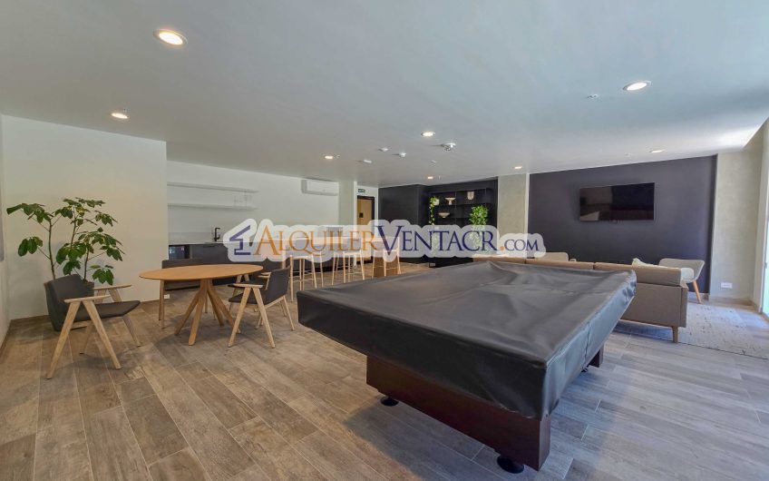 Avenida Escazú para estrenar! Apartamento con línea blanca y balcón