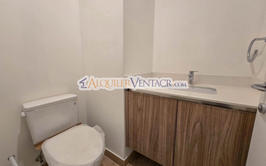 Avenida Escazú para estrenar! Apartamento con línea blanca y balcón