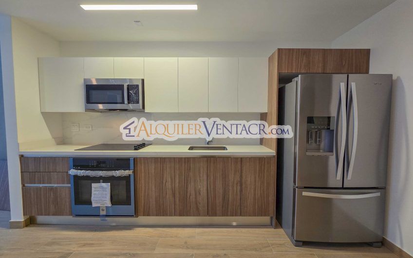 Avenida Escazú para estrenar! Apartamento con línea blanca y balcón