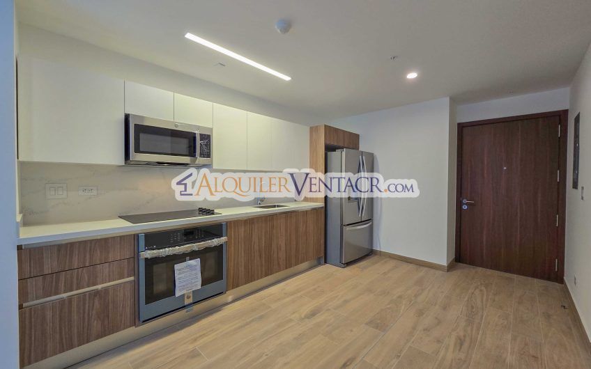 Avenida Escazú para estrenar! Apartamento con línea blanca y balcón