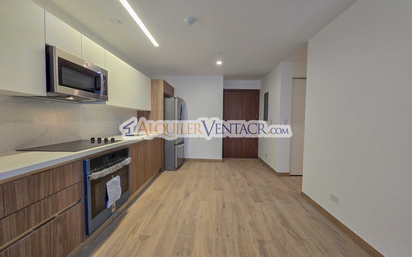 Avenida Escazú para estrenar! Apartamento con línea blanca y balcón