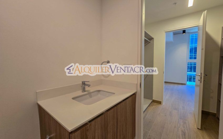 Avenida Escazú para estrenar! Apartamento con línea blanca y balcón