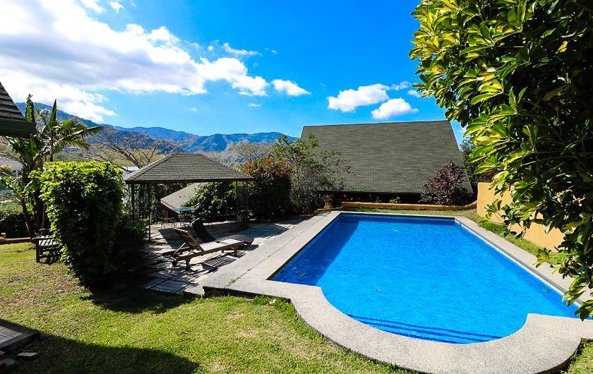 Condo estilo chalet con piscina y vista en Santa Ana Pozos