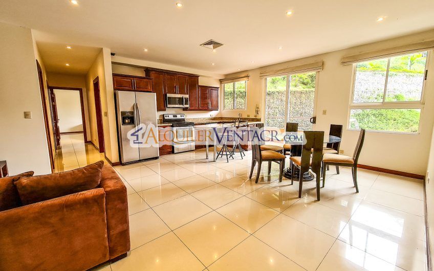 Apartamento amueblado de 2 habit. en San Rafael Escazú