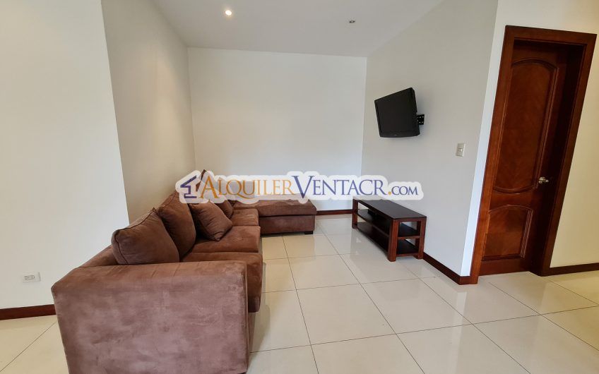 Apartamento amueblado de 2 habit. en San Rafael Escazú
