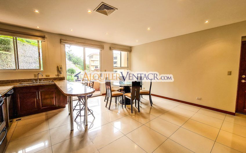 Apartamento amueblado de 2 habit. en San Rafael Escazú