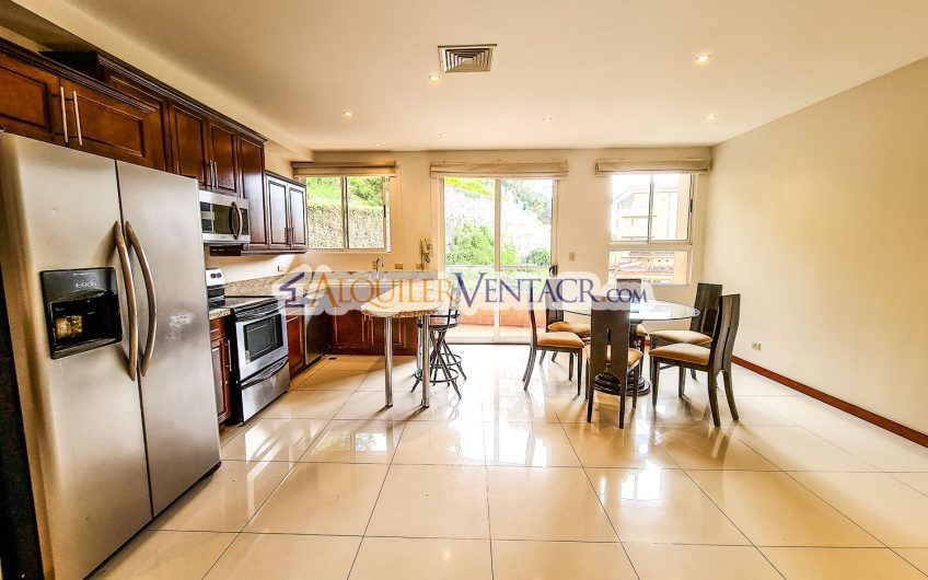 Apartamento amueblado de 2 habit. en San Rafael Escazú