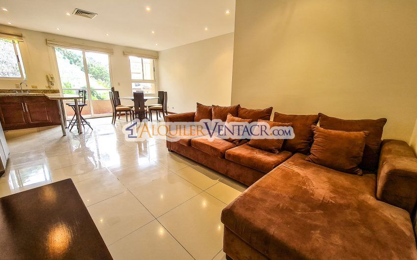 Apartamento amueblado de 2 habit. en San Rafael Escazú