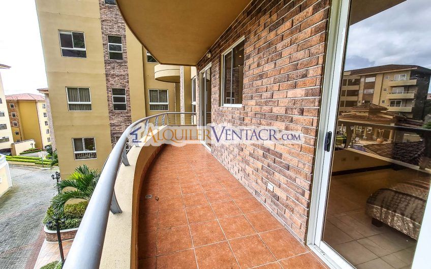 Apartamento amueblado de 2 habit. en San Rafael Escazú