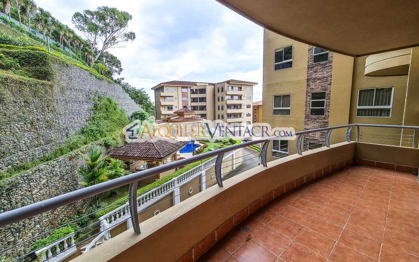 Apartamento amueblado de 2 habit. en San Rafael Escazú