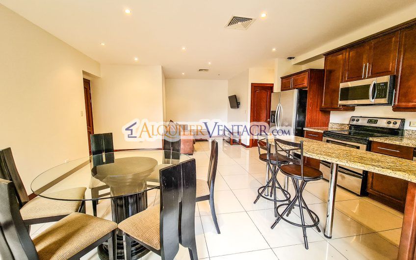 Apartamento amueblado de 2 habit. en San Rafael Escazú