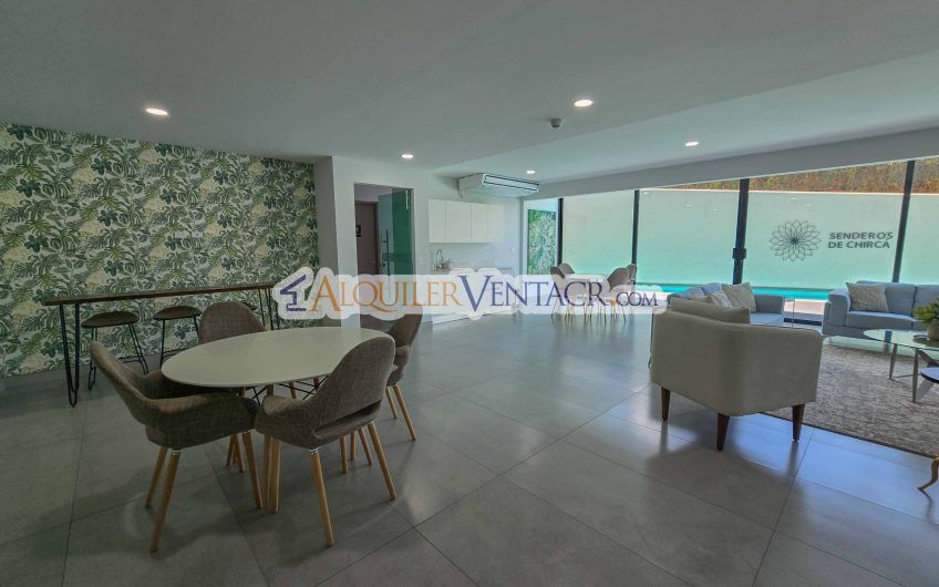 Para estrenar! Lujoso apartamento con vista en Escazú Centro