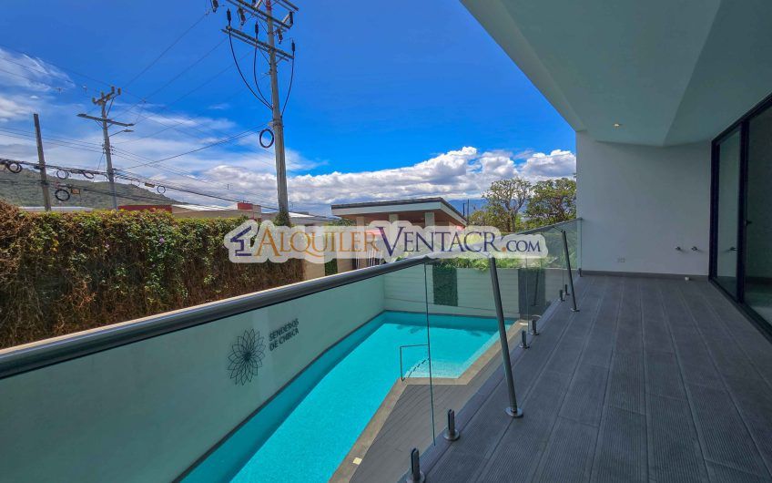 Para estrenar! Lujoso apartamento con vista en Escazú Centro