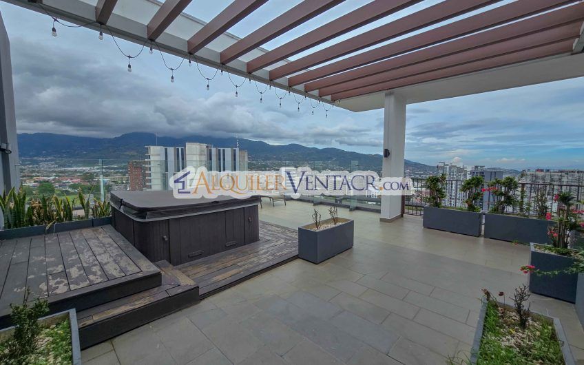 Apartamento amueblado con servicios incluidos en Torre Rohrmoser Sabana