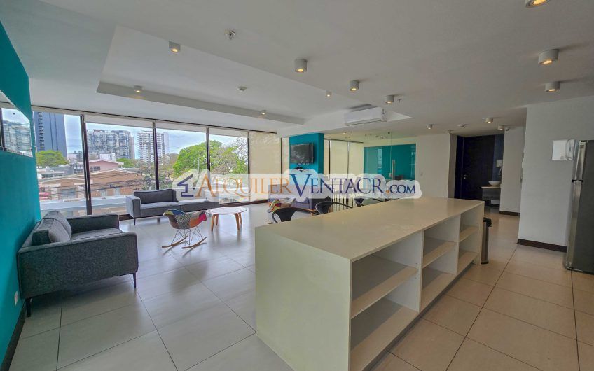 Apartamento amueblado con servicios incluidos en Torre Rohrmoser Sabana