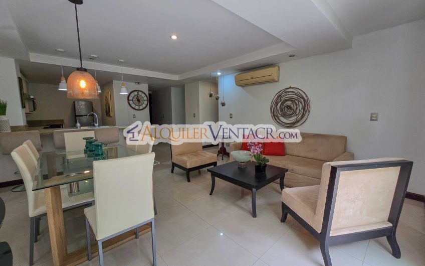 Apartamento amueblado con jardín en Guachipelín Escazú