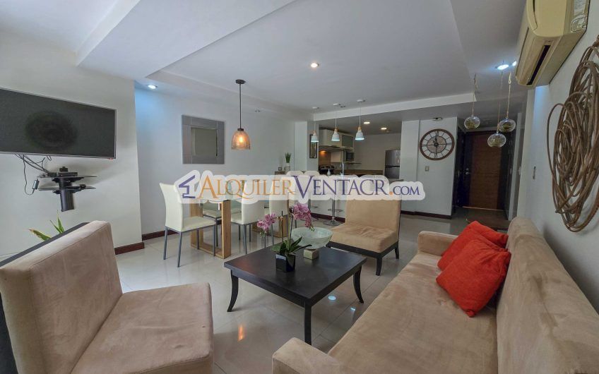 Apartamento amueblado con jardín en Guachipelín Escazú
