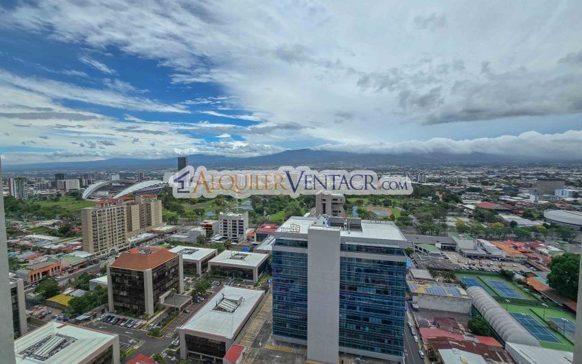 Torre Secrt Sabana! Apartamento amueblado de 2 habit. con vista