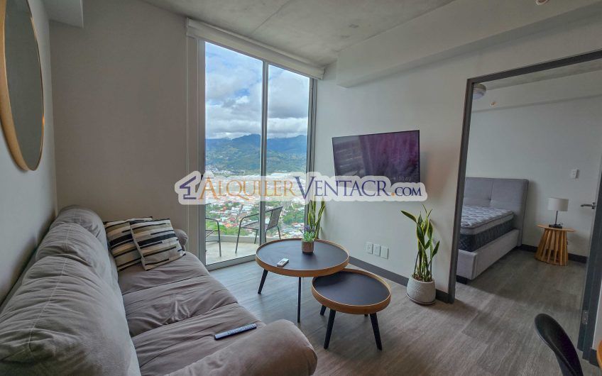 Torre Secrt Sabana! Apartamento amueblado de 2 habit. con vista