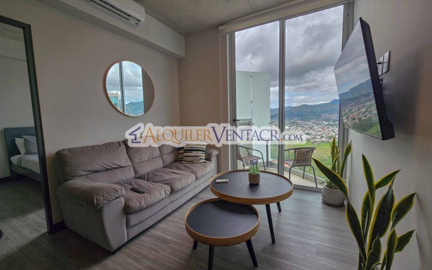 Torre Secrt Sabana! Apartamento amueblado de 2 habit. con vista