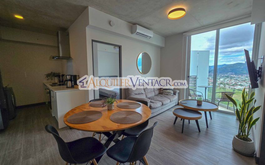 Torre Secrt Sabana! Apartamento amueblado de 2 habit. con vista