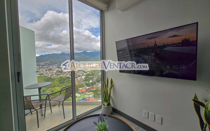 Torre Secrt Sabana! Apartamento amueblado de 2 habit. con vista
