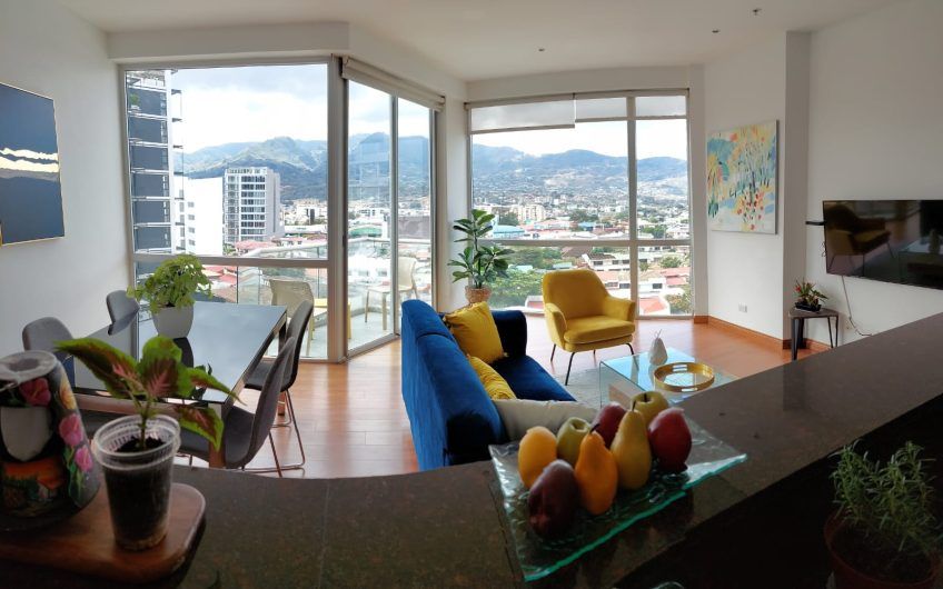 Torre Vistas de Nunciatura Rohrmoser! Apartamento amueblado con vista