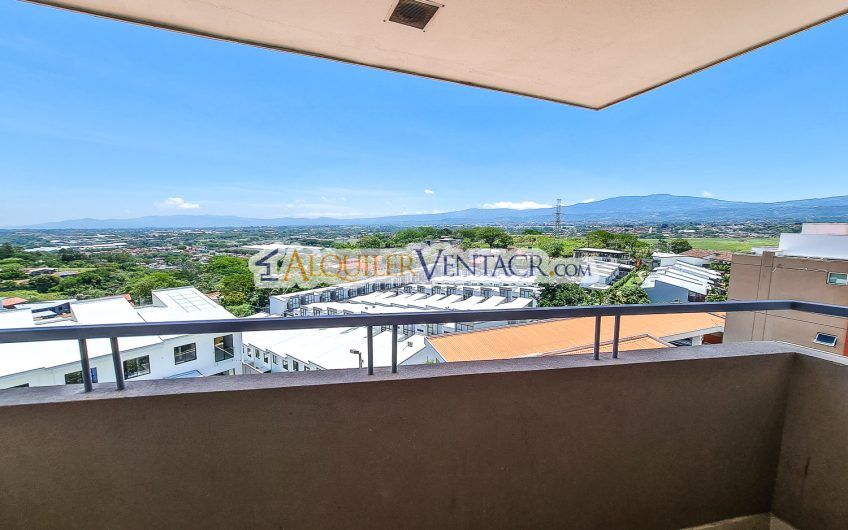 Penthouse amueblado de 2 habit. con vista en Guachipelín Escazú