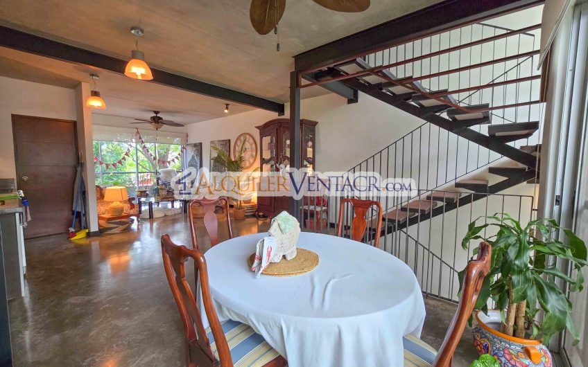 Condo amueblado estilo Loft en Santa Ana Centro x La Cruz Roja