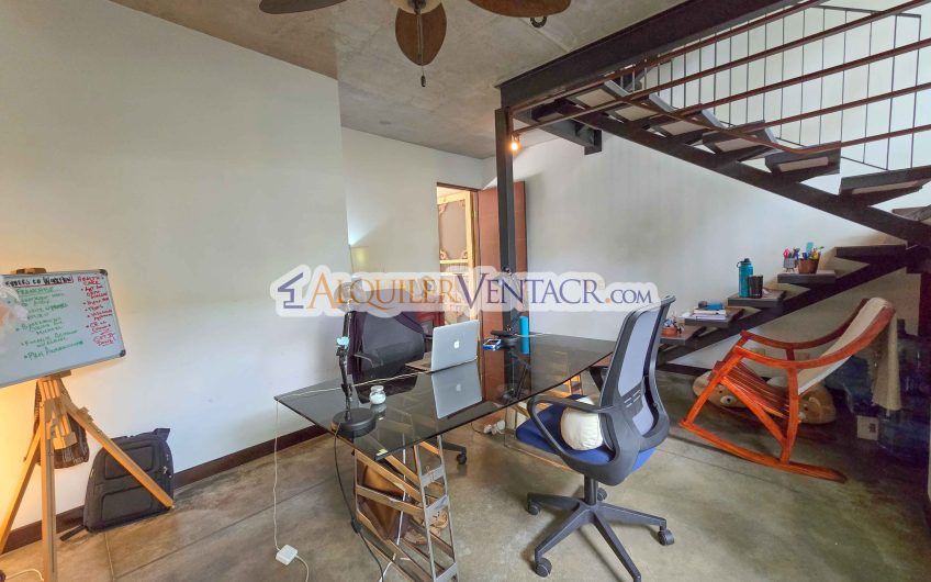 Condo amueblado estilo Loft en Santa Ana Centro x La Cruz Roja