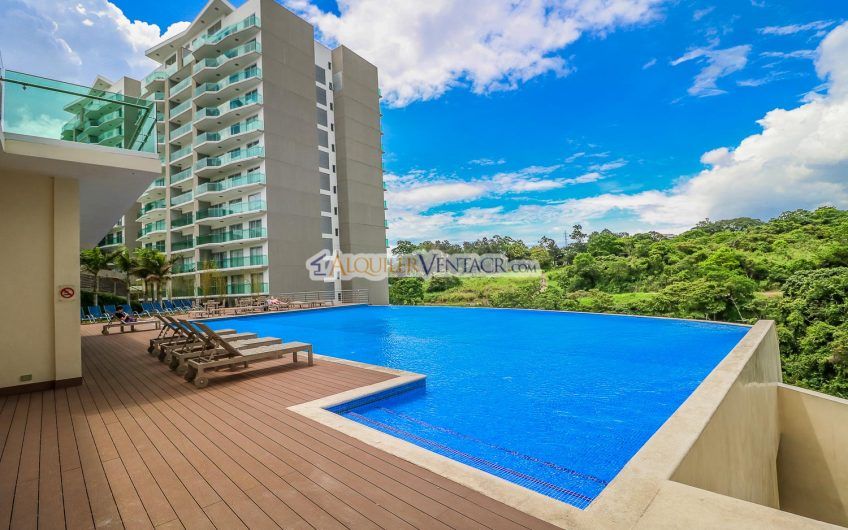 Paradisus Rohrmoser Pavas! Apartamento amueblado con vista