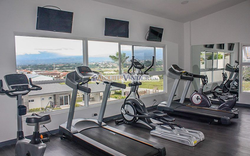 Condo amueblado con jardín en Río Palma Guachipelín Escazú!