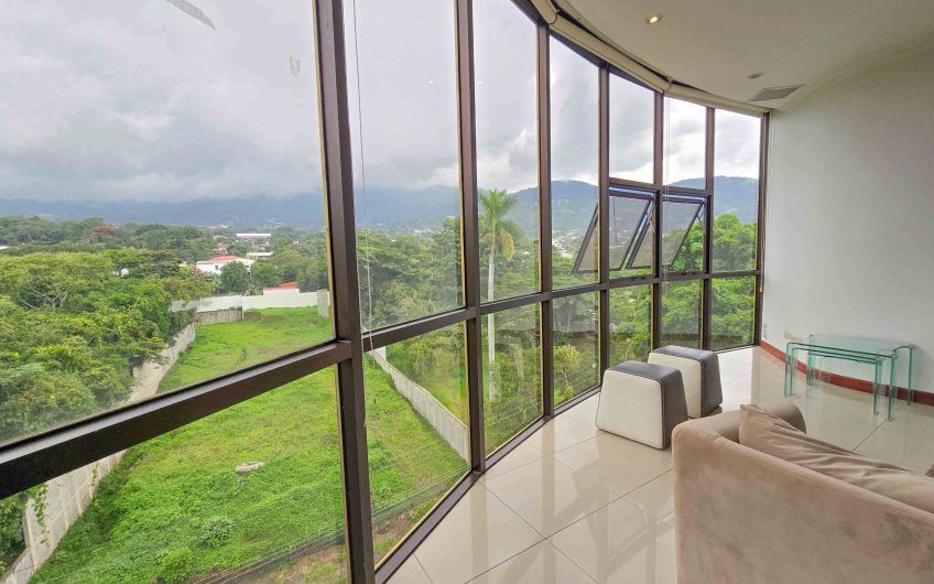 Riverside San Rafael Escazú! Apartamento amueblado con vista