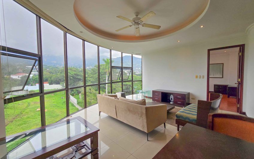 Riverside San Rafael Escazú! Apartamento amueblado con vista