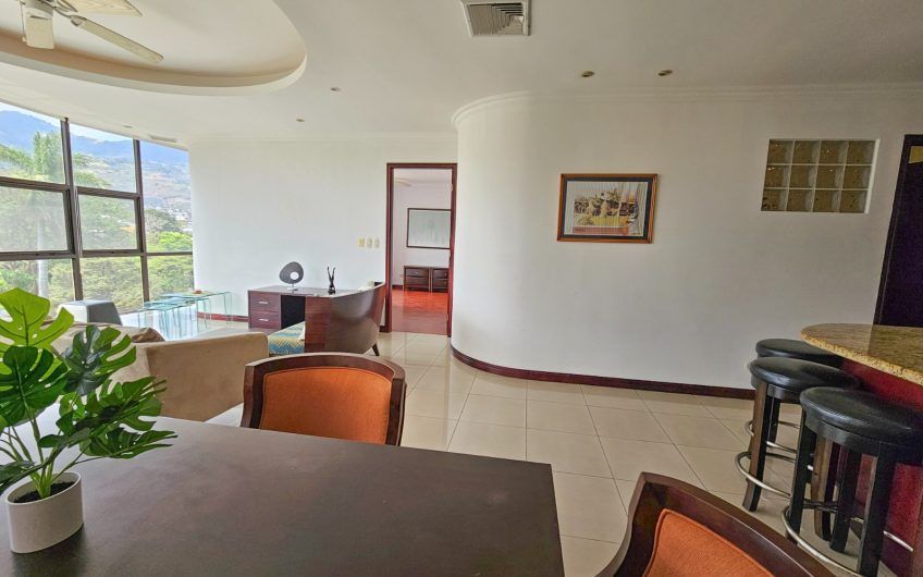 Riverside San Rafael Escazú! Apartamento amueblado con vista