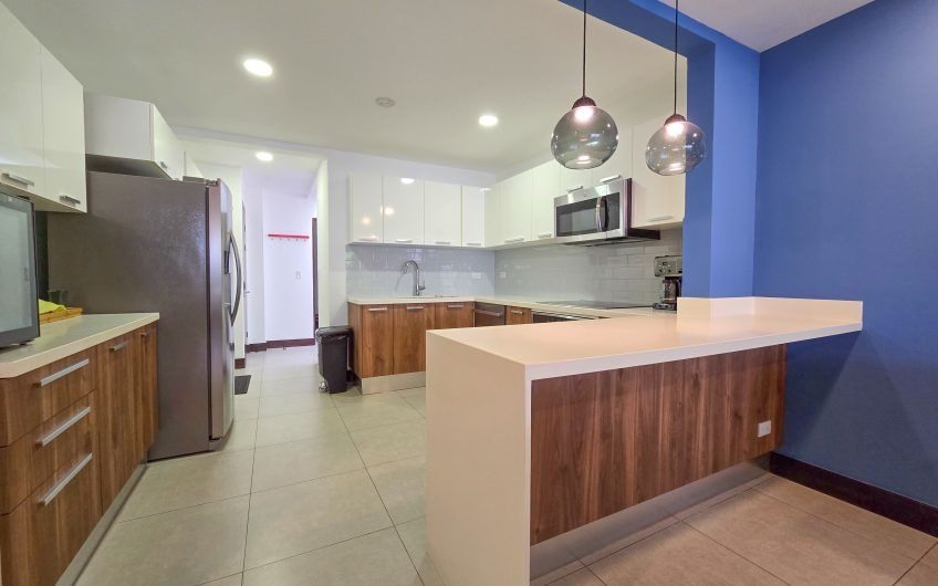 Condo amueblado de 320 m2 con jardín en Jaboncillos Escazú