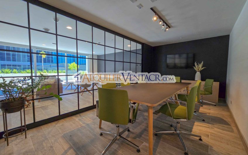 Avenida Escazú! Apartamento con línea blanca y balcón