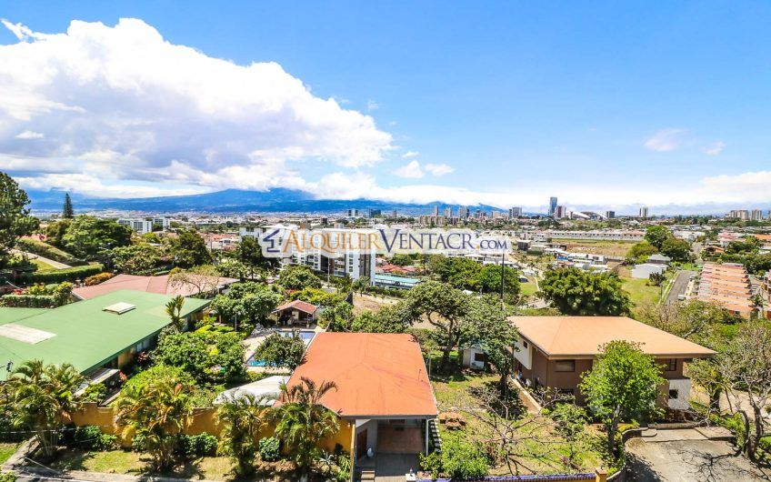 Apartamento de 2 habit. con vista en Bello Horizonte Escazú