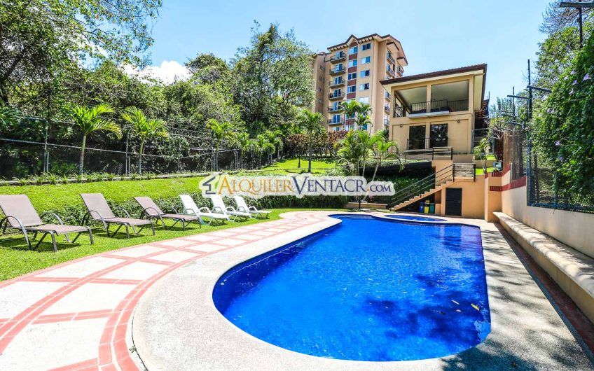 Apartamento de 2 habit. con vista en Bello Horizonte Escazú