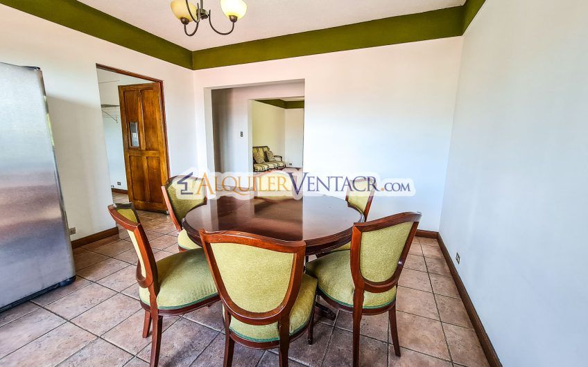 Apartamento con vista de 3 habit.+ de servicio Bello Horizonte Escazú