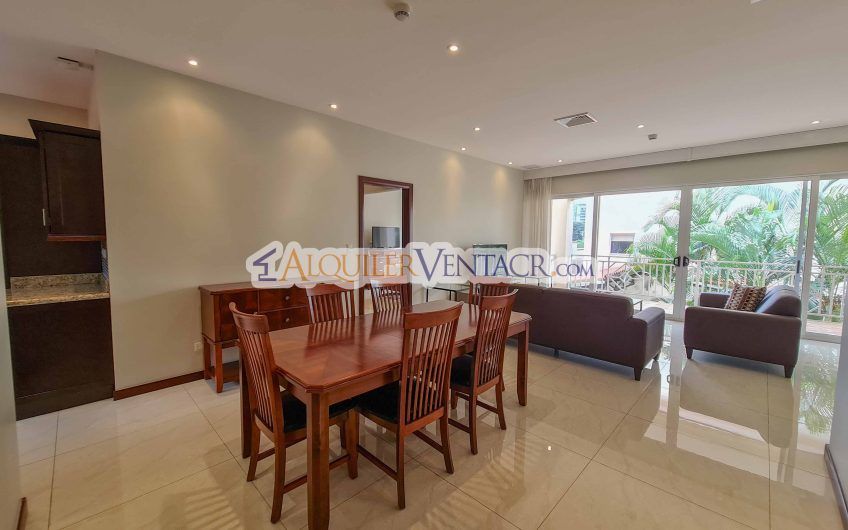 Lujoso apartamento amueblado de 2 habit. en San Rafael Escazú