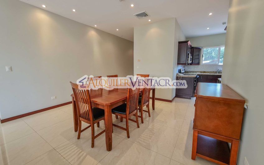 Lujoso apartamento amueblado de 2 habit. en San Rafael Escazú