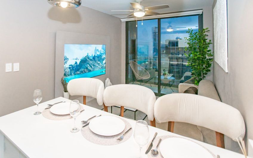 Sky Garden Nunciatura! Apartamento amueblado con vista